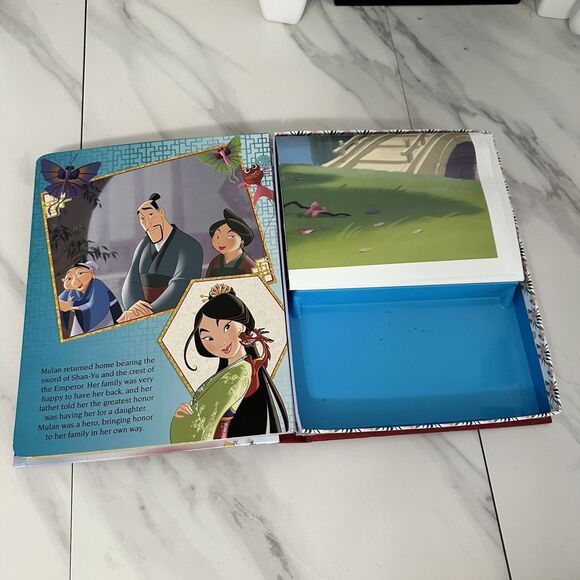 Disney Mulan My Busy Books Playset Figurines Playmat Set 2020 - Picture 5 of 6